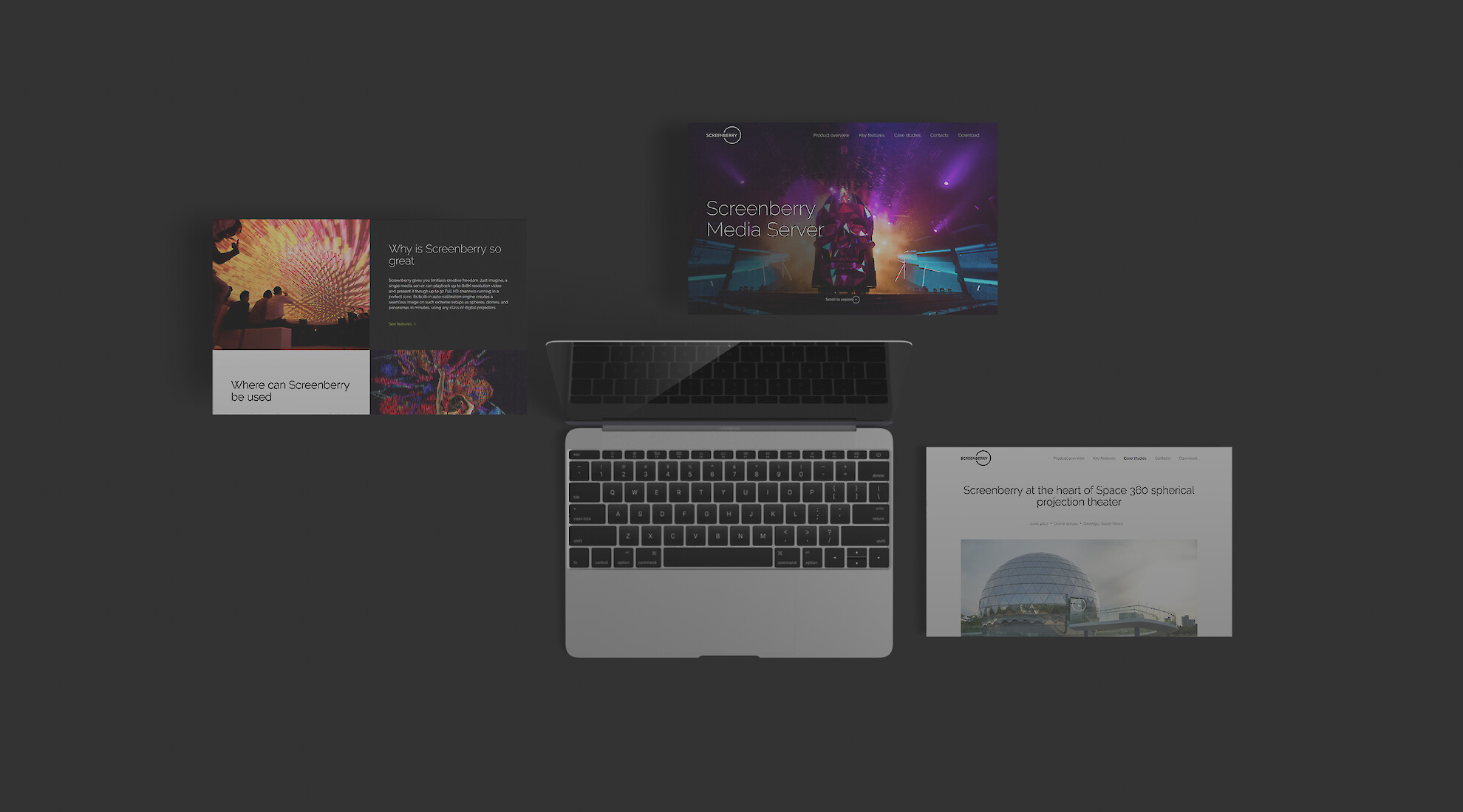 Screenberry media server