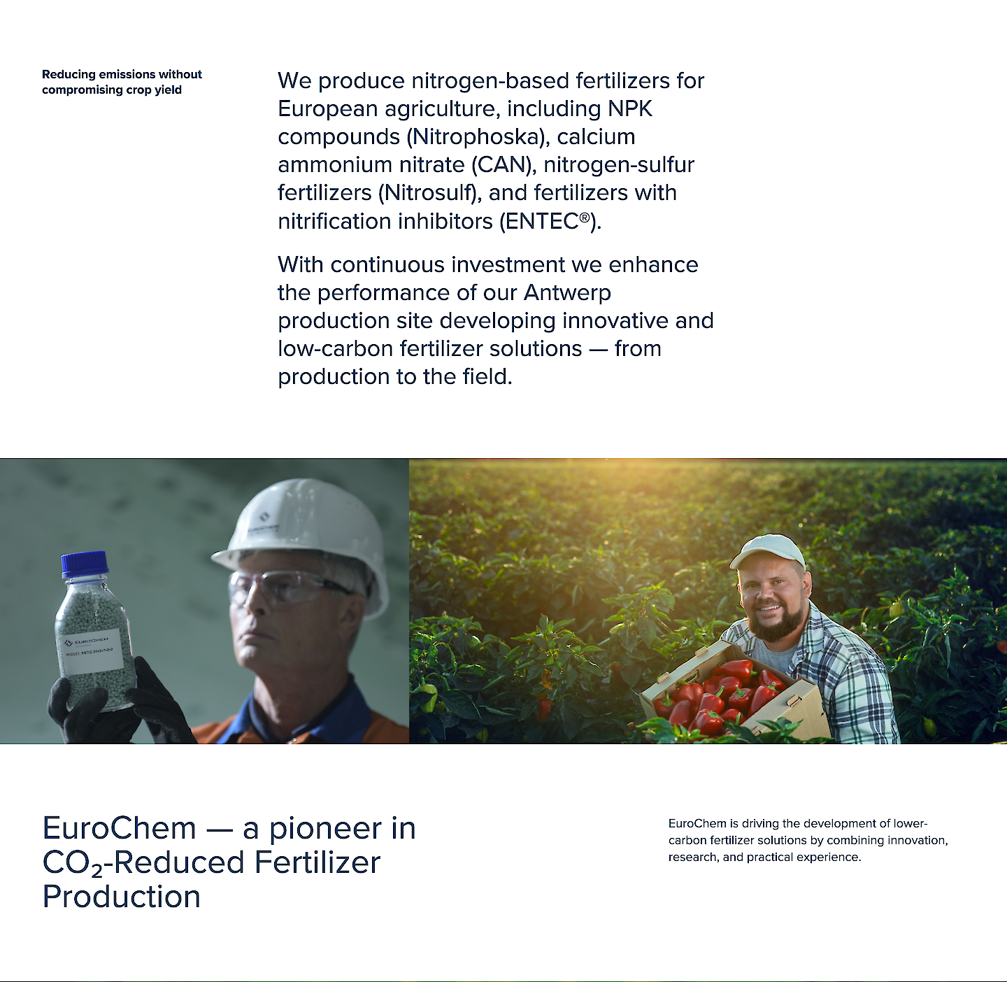 Секция 2 цифрового спецпроекта EuroChem CO₂